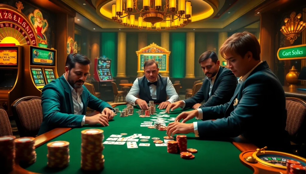 Experience the thrill of a casino game at https://oxbet24.com/ with a vibrant poker scene and luxurious atmosphere.