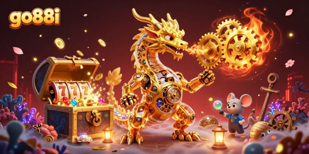 Experience thrilling slots and jackpots with go88i in a dynamic underwater casino adventure.